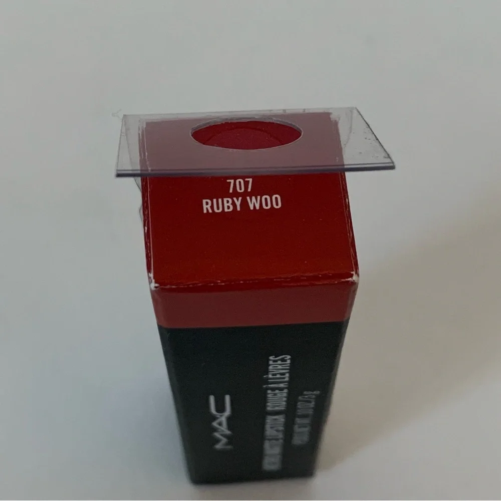 NIB. MAC Ruby Woo Matte Lipstick